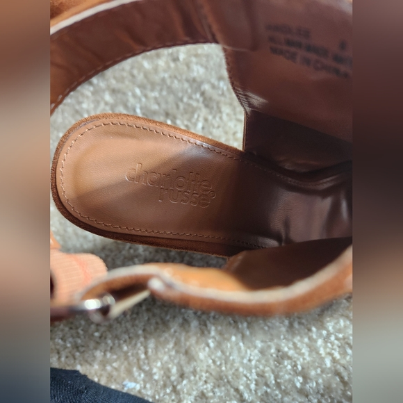 Womens Charlotte Russe wedge - open toe - Picture 5 of 7